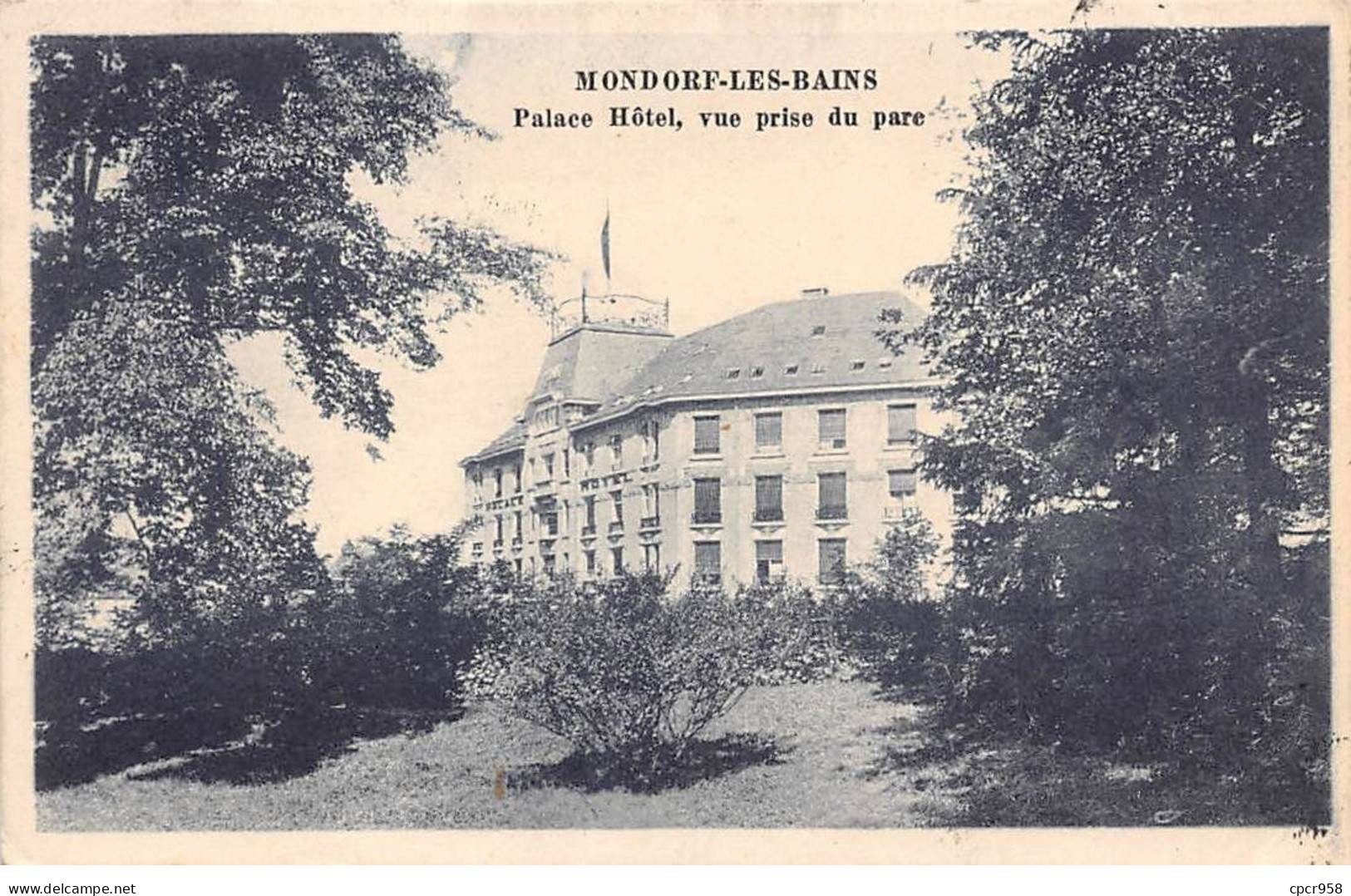 LUXEMBOURG - SAN49855 - Mondorf Les Bains - Palace Hôtel - Vue Prise Du Parc - Mondorf-les-Bains