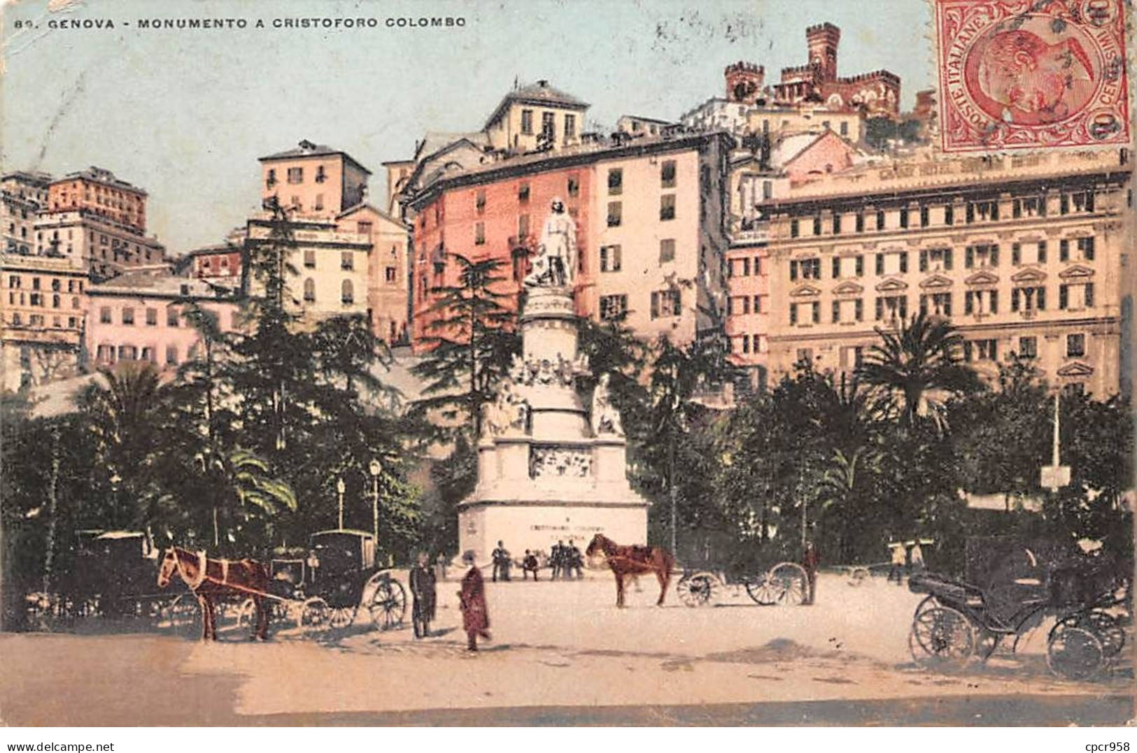 ITALIE - SAN49932 - Genova - Monumento A Cristoforo Colombo - Genova (Genoa)