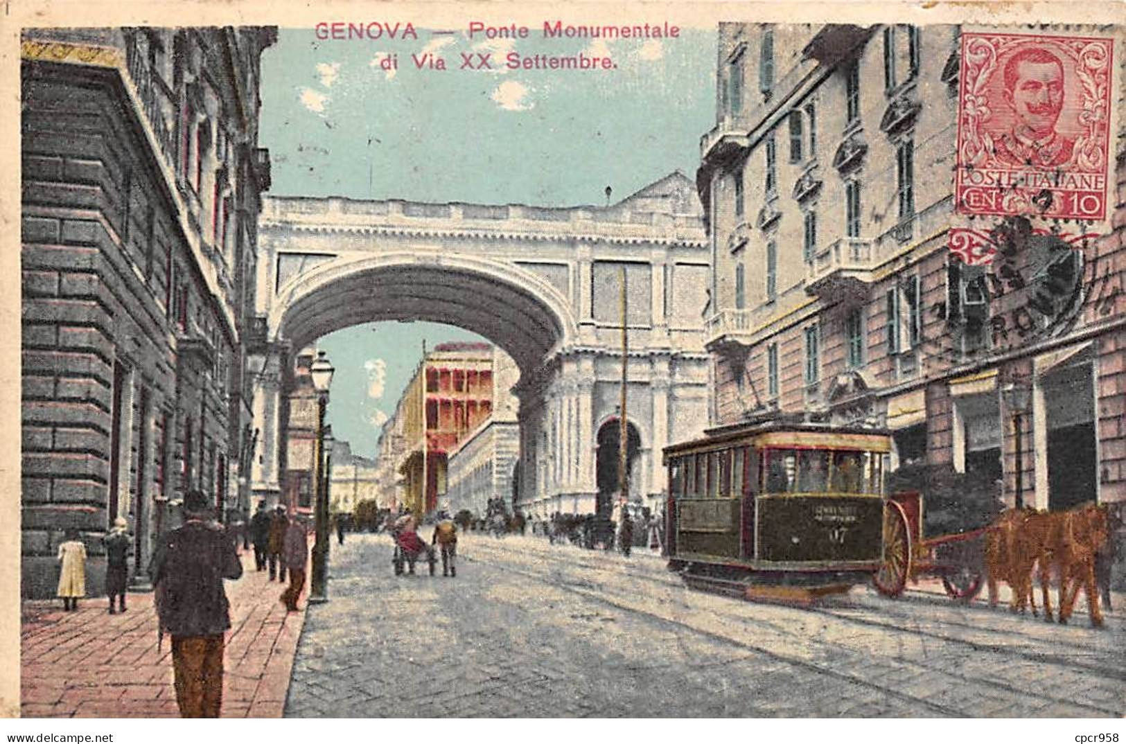 ITALIE - SAN49967 - Genova - Ponte Monumentale Di Via XX Settembre - Genova (Genoa)