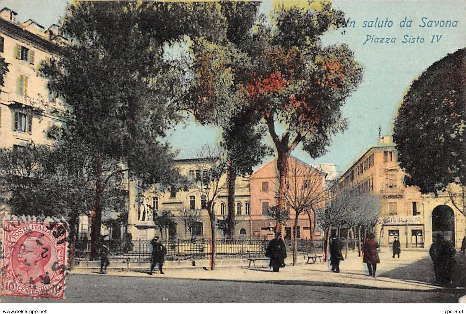 ITALIE - SAN49958 - Un Saluto Da Savona - Piazza Sisto IV - Savona