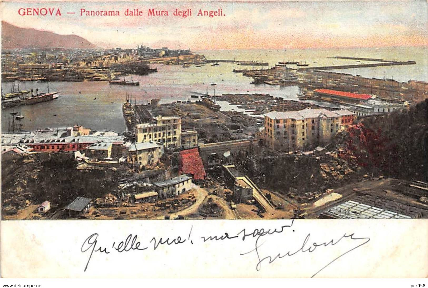 ITALIE - SAN49957 - Genova - Panorama Dalle Mura Degli Angeli - Genova (Genoa)