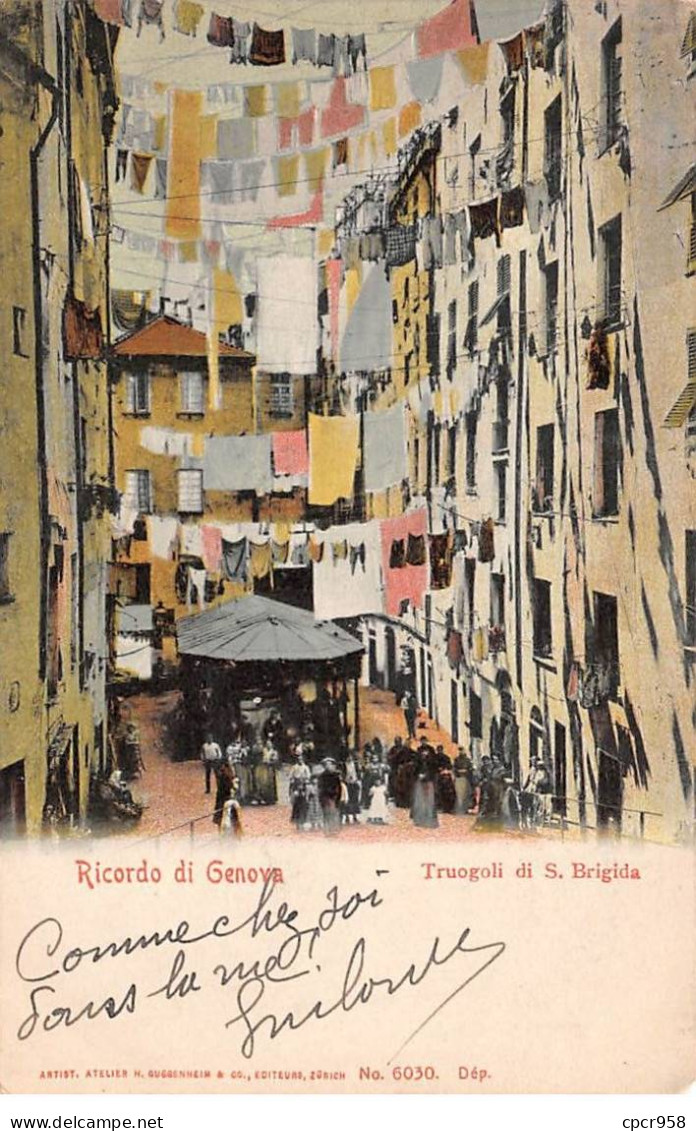 ITALIE - SAN49965 - Genova - Ricordo Di Genova - Truogoli Di S. Brigida - Genova (Genoa)