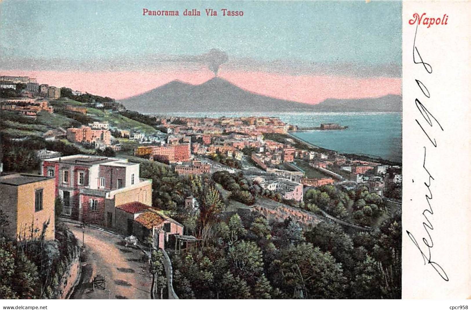 ITALIE - SAN50000 - Panorama Dalla Via Tasso - Napoli - Napoli (Naples)