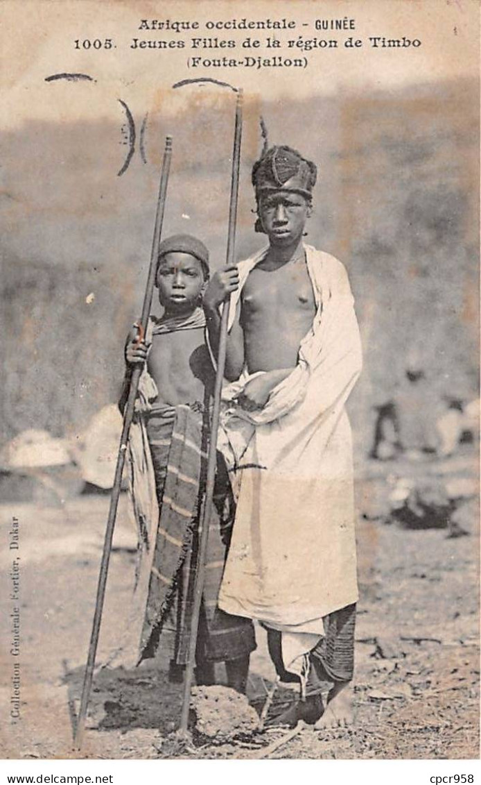 GUINEE - SAN50122 - Jeunes Filles De La Région De Timbo (Fouta Djallon) - Guinea