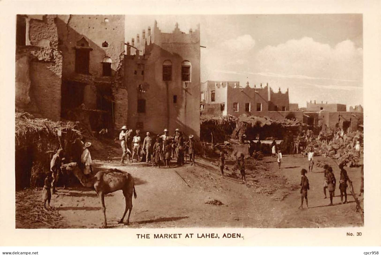 YEMEN - SAN50137 - The Market At Lahej - Aden - Yémen