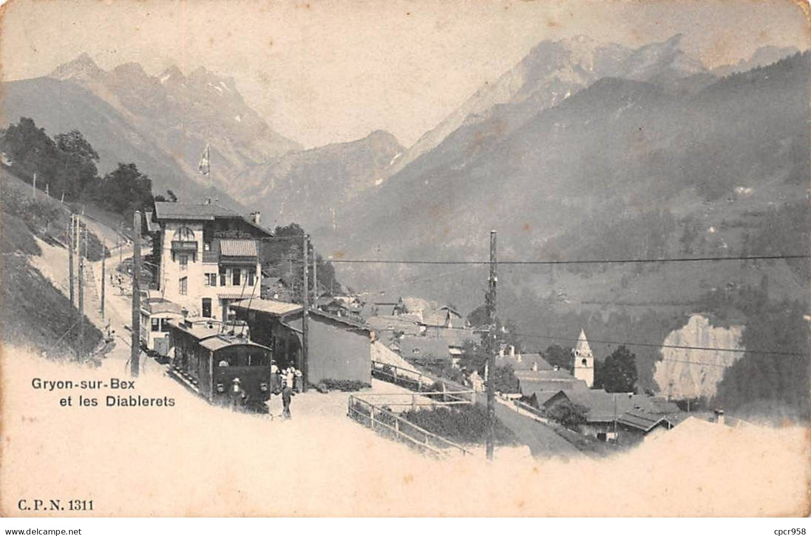 SUISSE - SAN52265 - Gryon Sur Bex Et Les Diablerets - Train - Andere & Zonder Classificatie