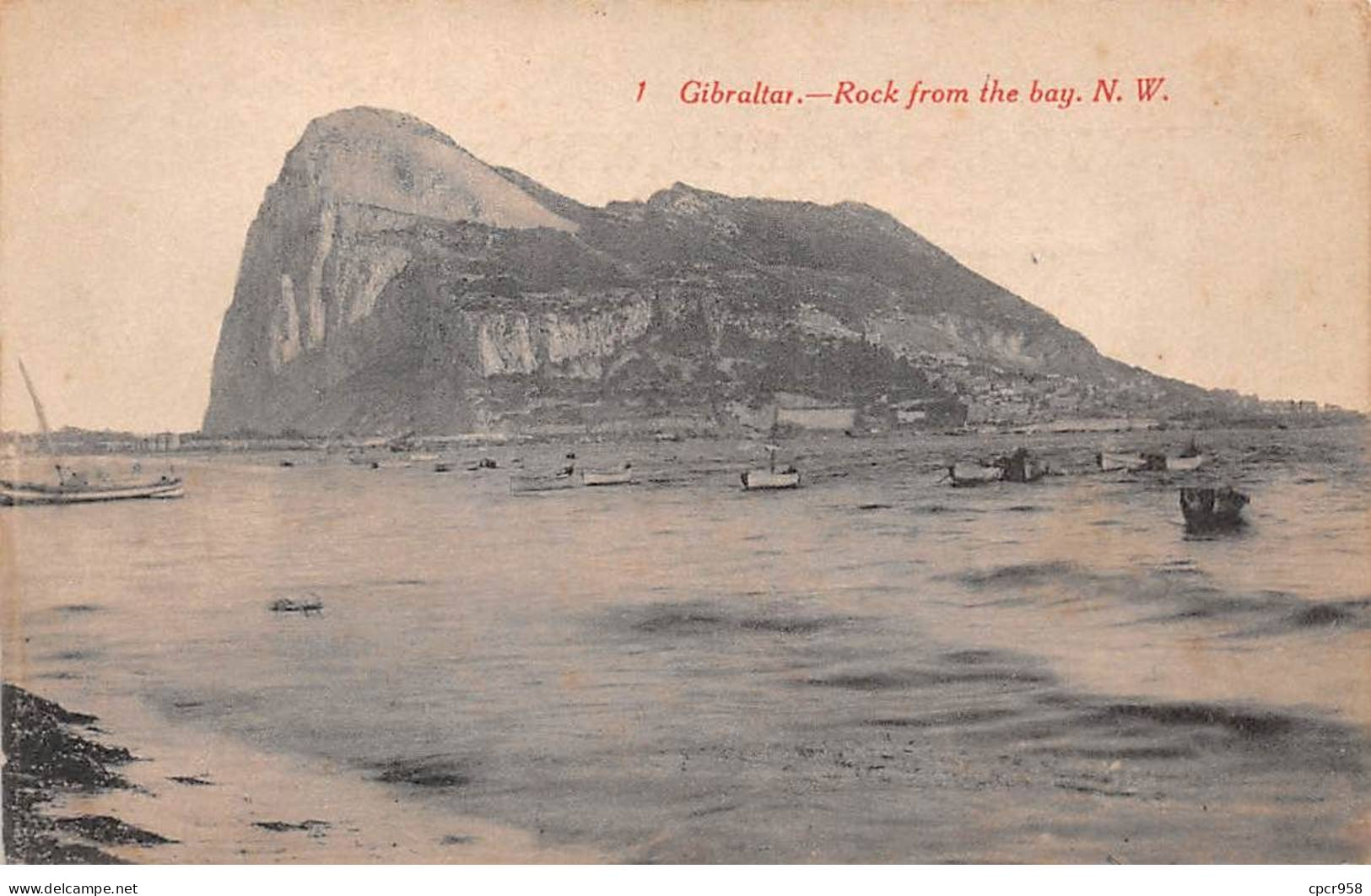 GIBRALTAR - SAN52303 - Rock From The Bay - Gibilterra