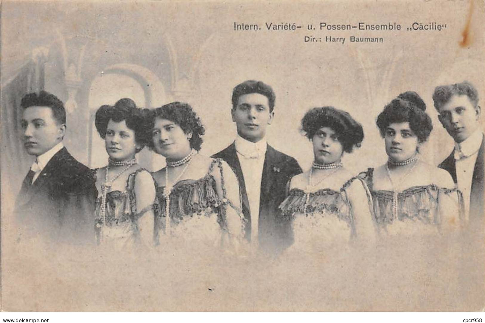 Cirque - N°84209 - Intern. Variété - U. Possen-Ensemble Cäcilie - Circo