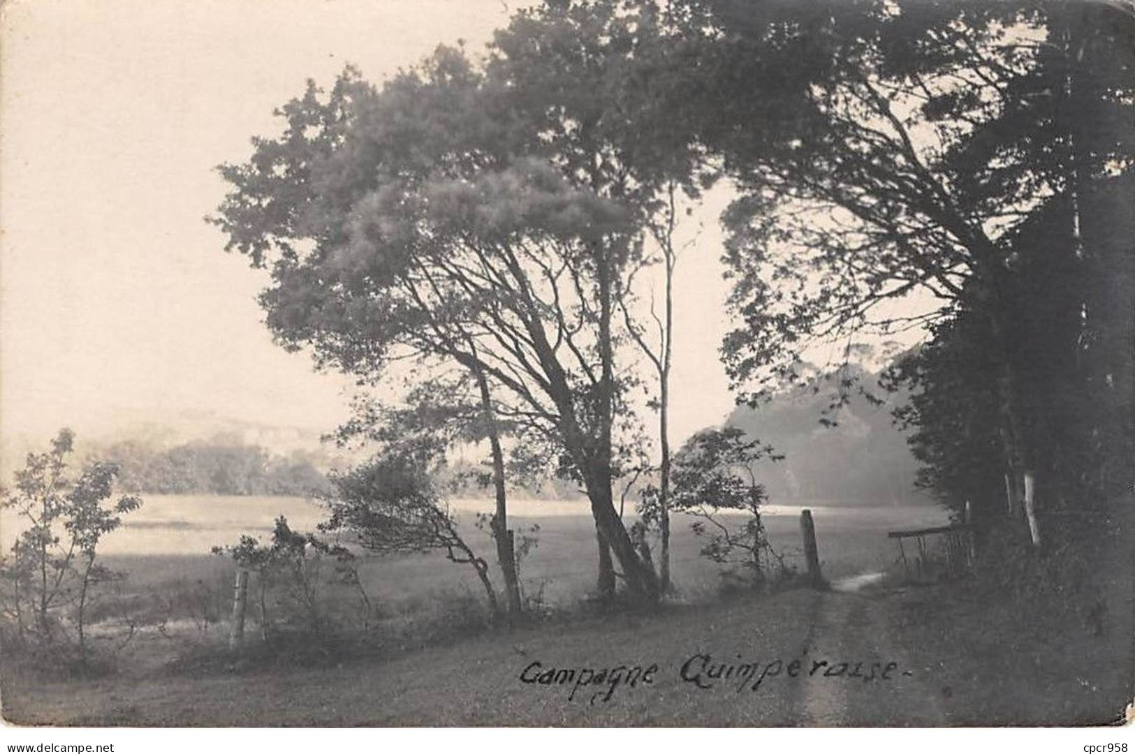 29 - N°84265 - QUIMPER - Campagne Quimpéraise - Carte Photo - Quimper