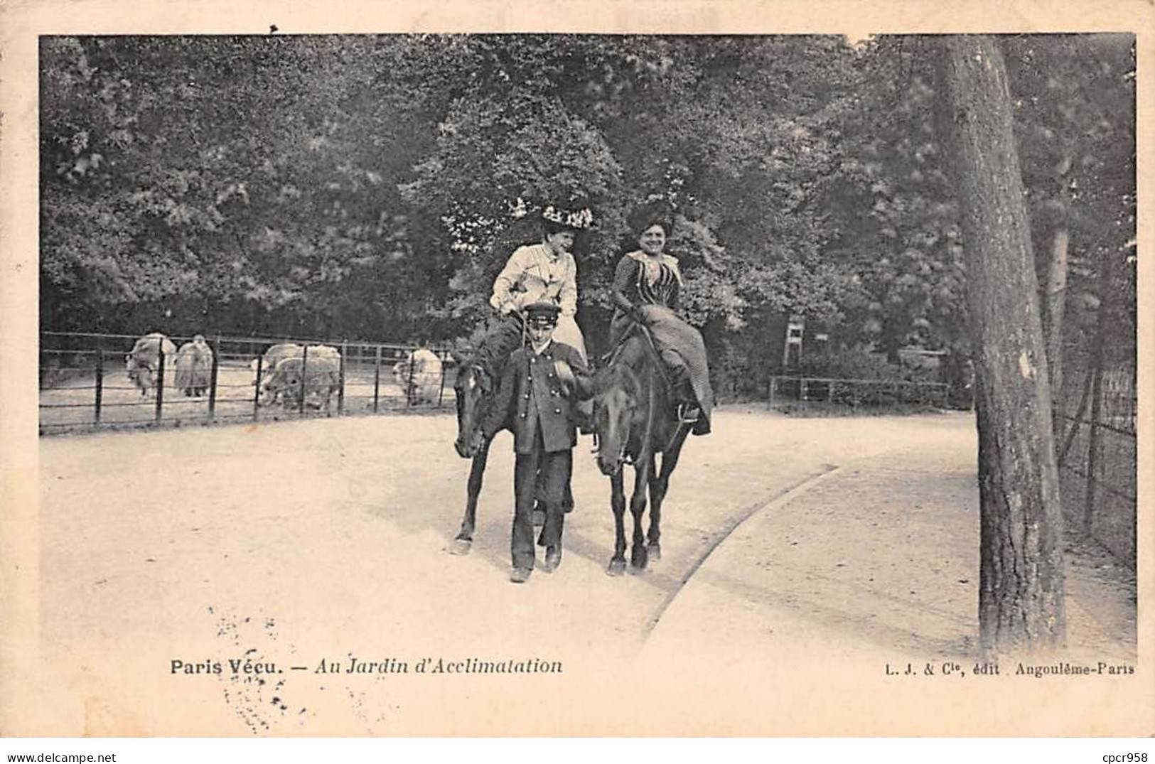 75 - PARIS - SAN54722 - Paris Vécu - Au Jardin D'acclimatation - Parks, Gärten