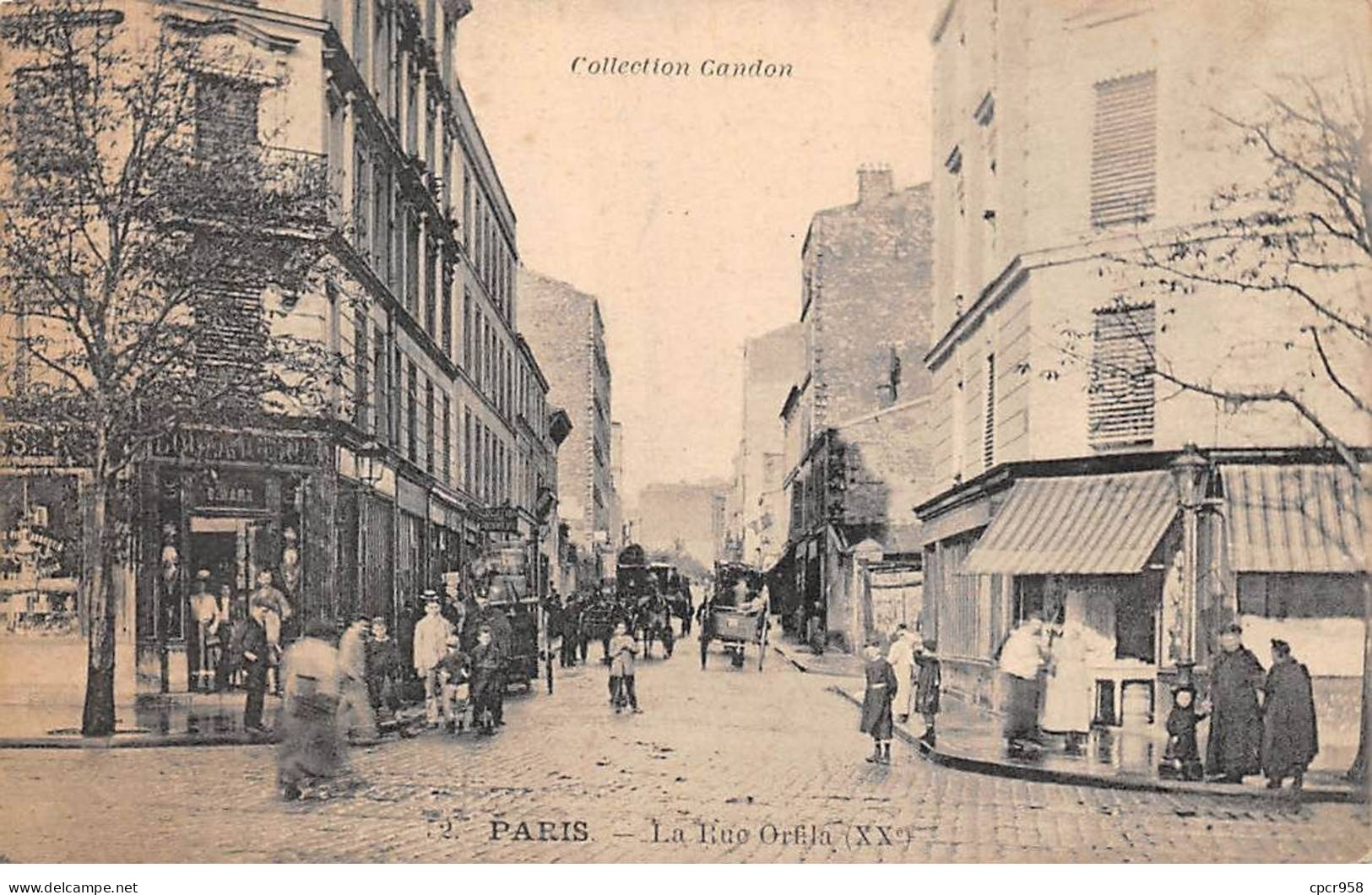 75020 - PARIS - SAN54743 - La Rue Orfila - Paris (20)