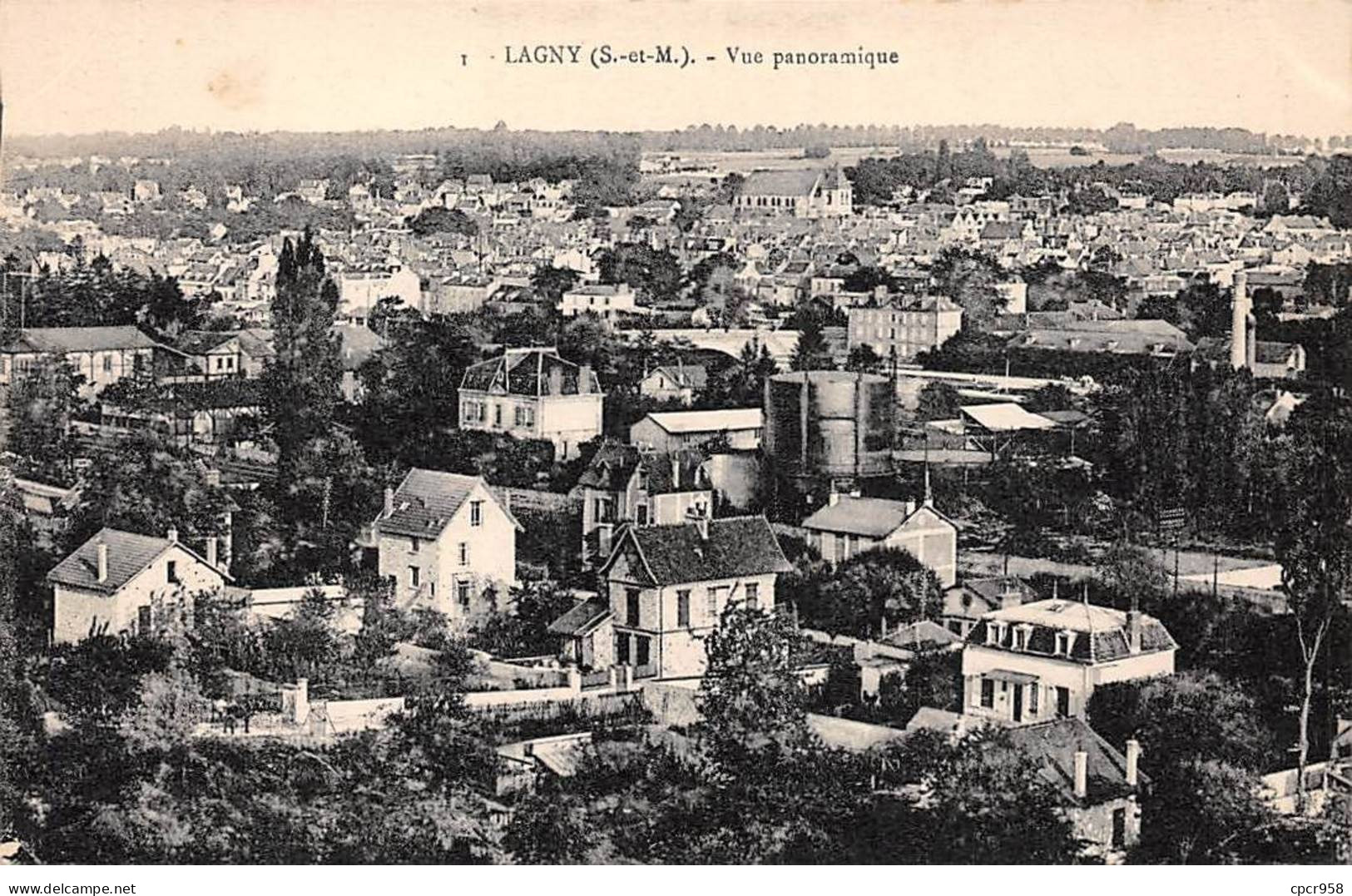 77 - LAGNY - SAN54747 - Vue Panoramique - Lagny Sur Marne