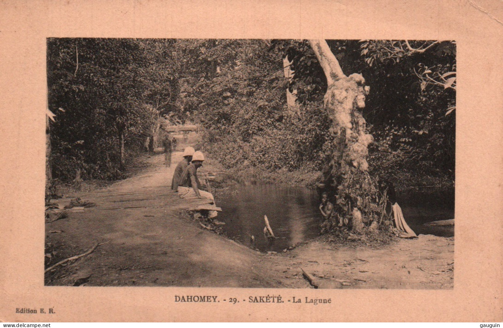 CPA - DAHOMEY - SAKÉTÉ - La Lagune - Edition E.R - Dahome