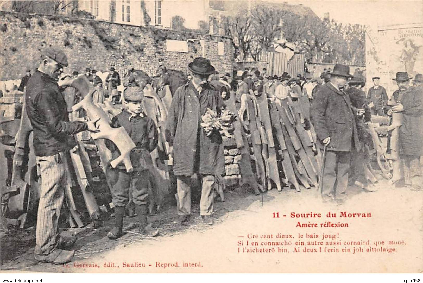 AGRICULTURE - SAN56255 - Sourire Du Morvan - Amère Réflexion - Autres & Non Classés