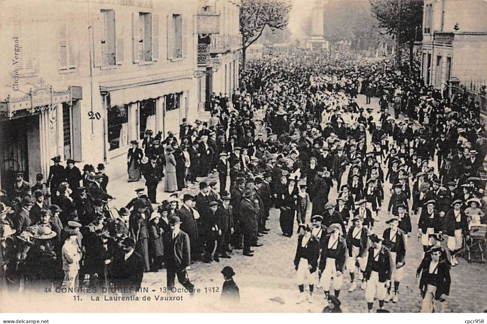 02 - SOISSONS - SAN45791 - Congrès Diocésain - 13 Octobre 1912 - La Laurentia De Vauxrot - Soissons