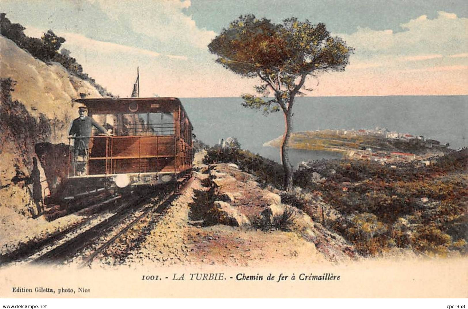 06 - LA TURBIE - SAN45853 - Chemin De Fer à Crémaillère - La Turbie