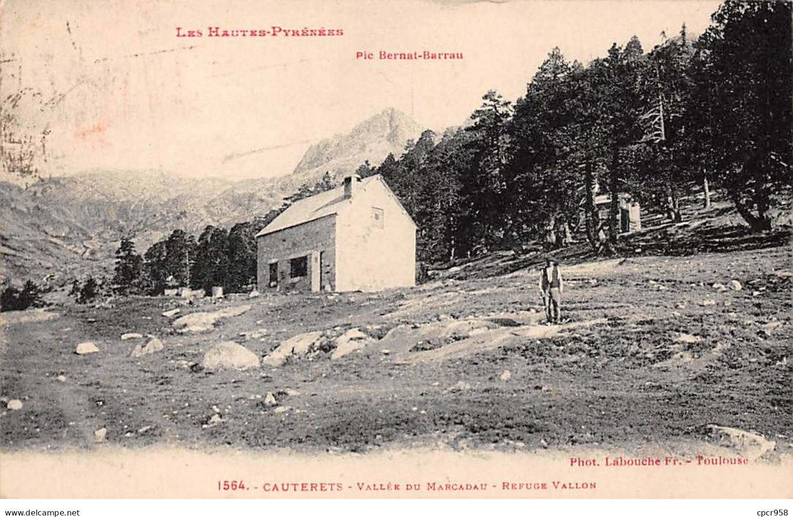 65 - CAUTERETS LA RAILLERE - SAN46609 - Vallée Du Marcadau - Refuge Vallon - Cauterets