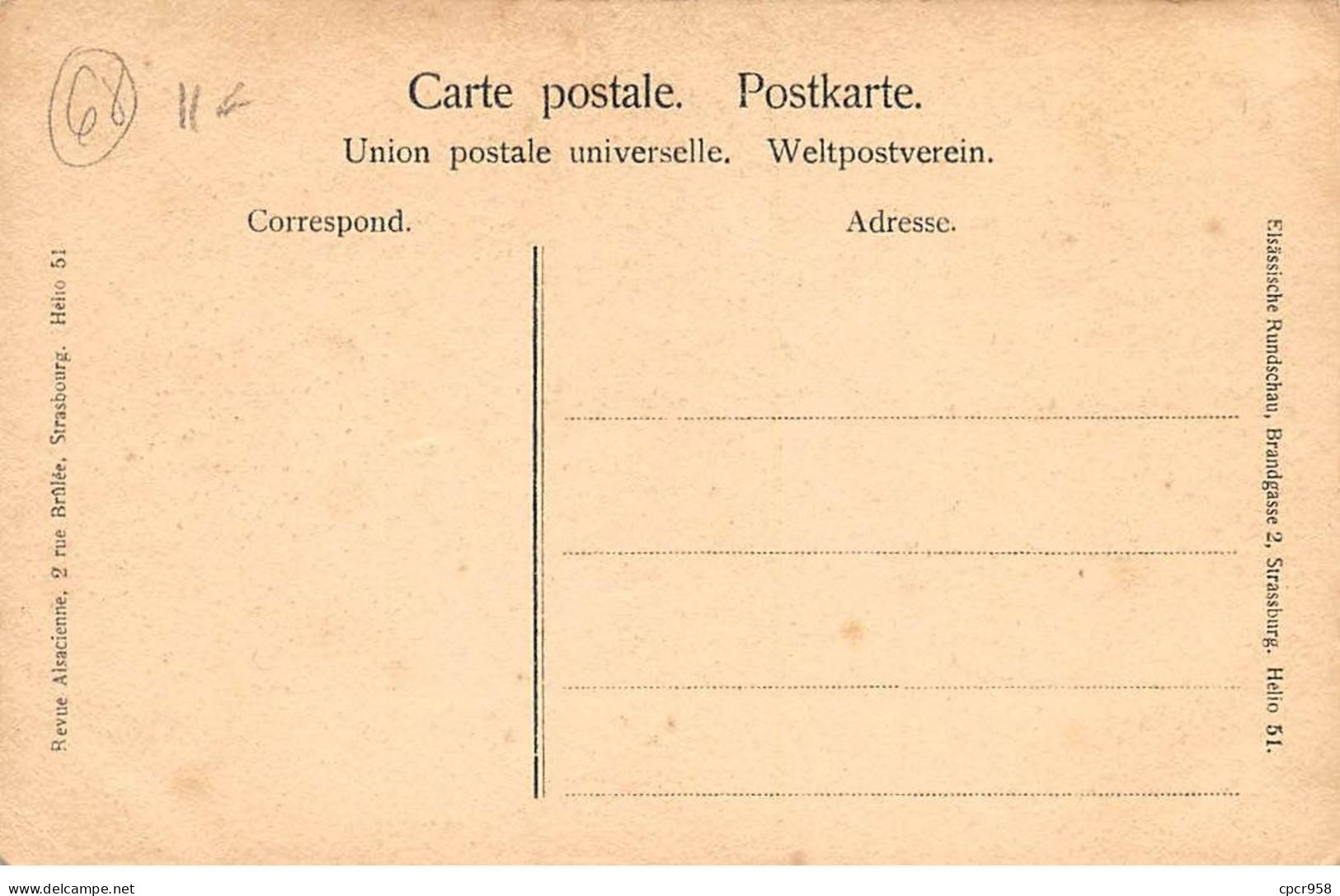 68 - WETTOLSHEIM - SAN46648 - Vue Générale - Altri & Non Classificati