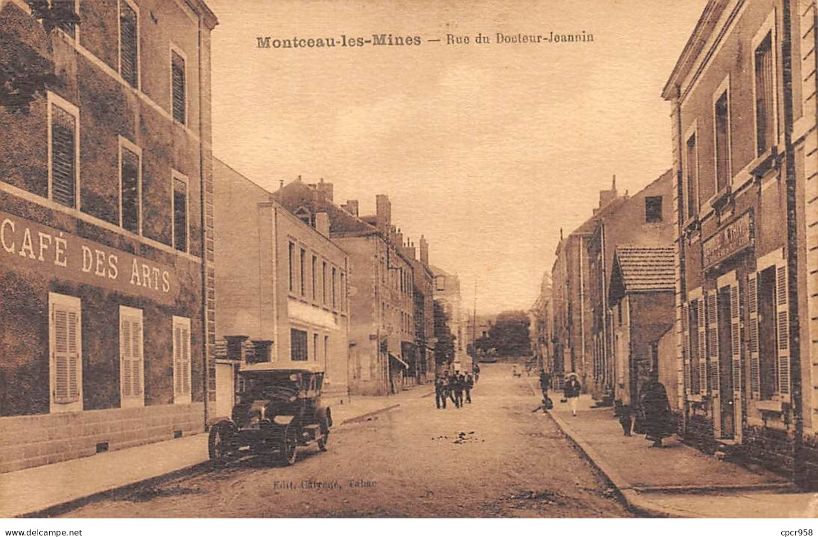71 - MONTCEAU LES MINES - SAN46671 - Rue Du Docteur Jeannin - Montceau Les Mines
