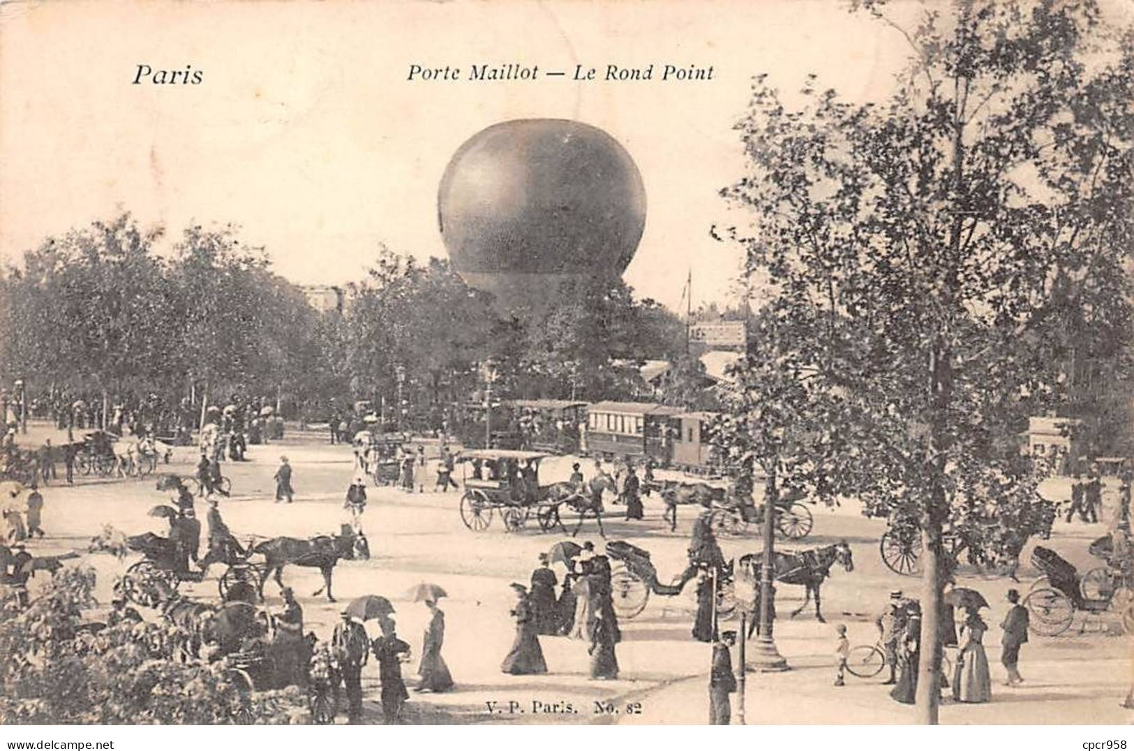 75016 - PARIS - SAN46719 - Parte Maillot - Le Rond Point - Ballon - Arrondissement: 16