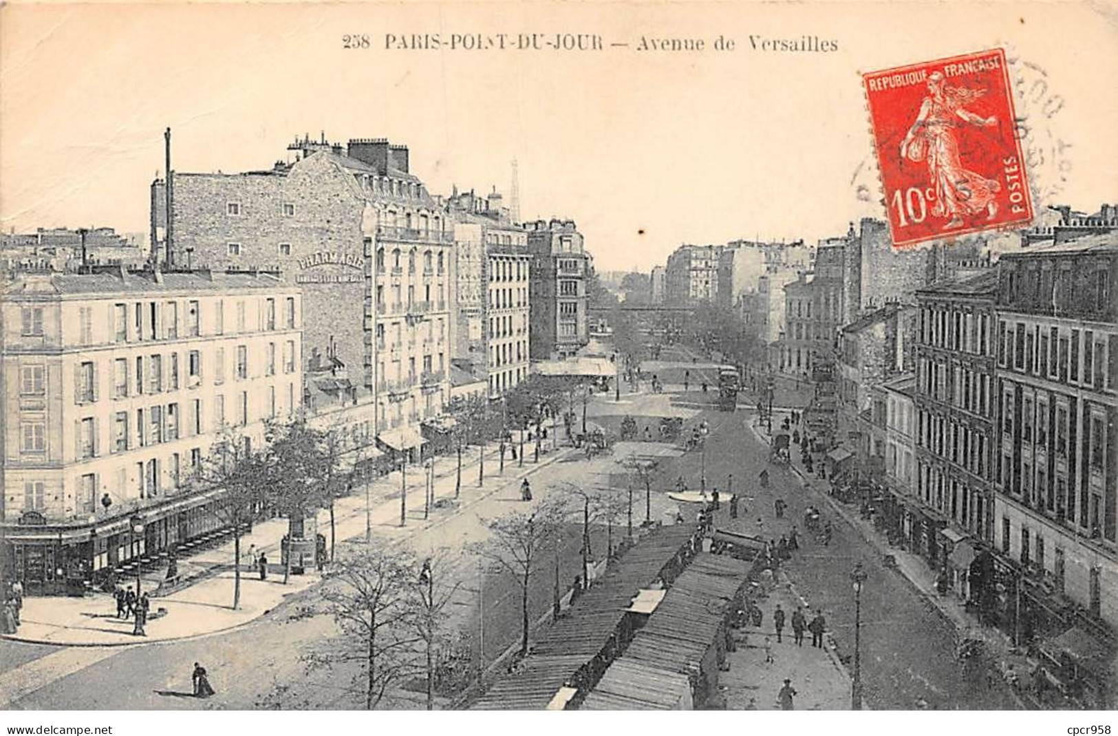 75016 - PARIS - SAN46718 - Paris Point Du Jour - Avenue De Versailles - En L'état - Arrondissement: 16