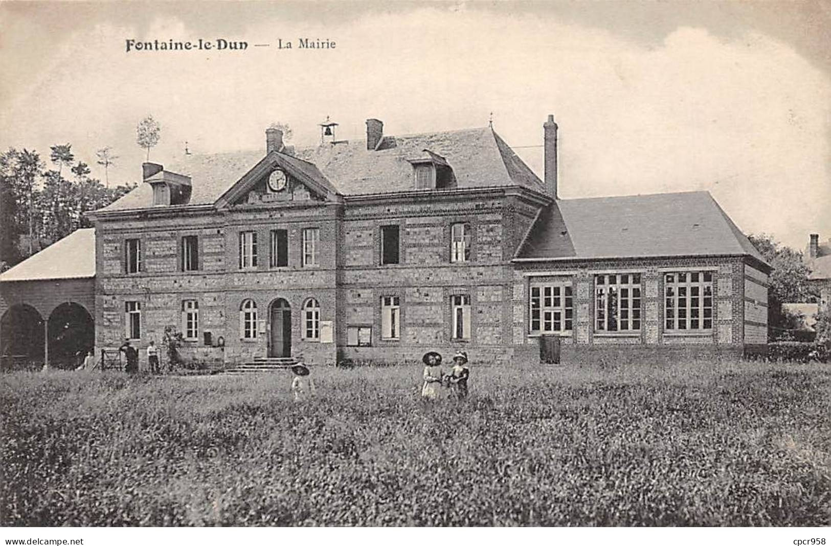 76 - FONTAINE LE DUN - SAN46767 - La Mairie - Fontaine Le Dun