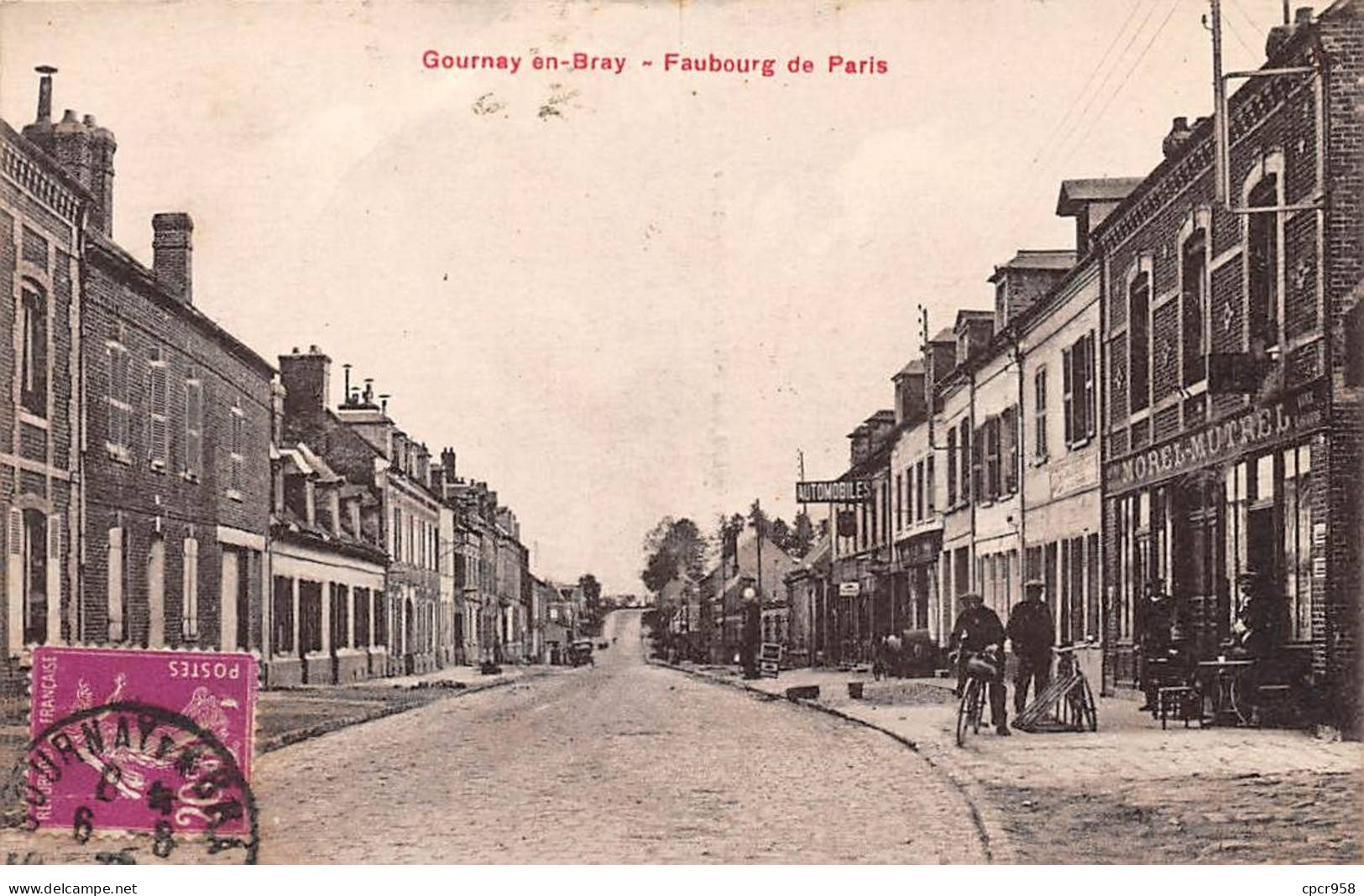 76 - GOURNAY EN BRAY - SAN46787 - Faubourg De Paris - Gournay-en-Bray