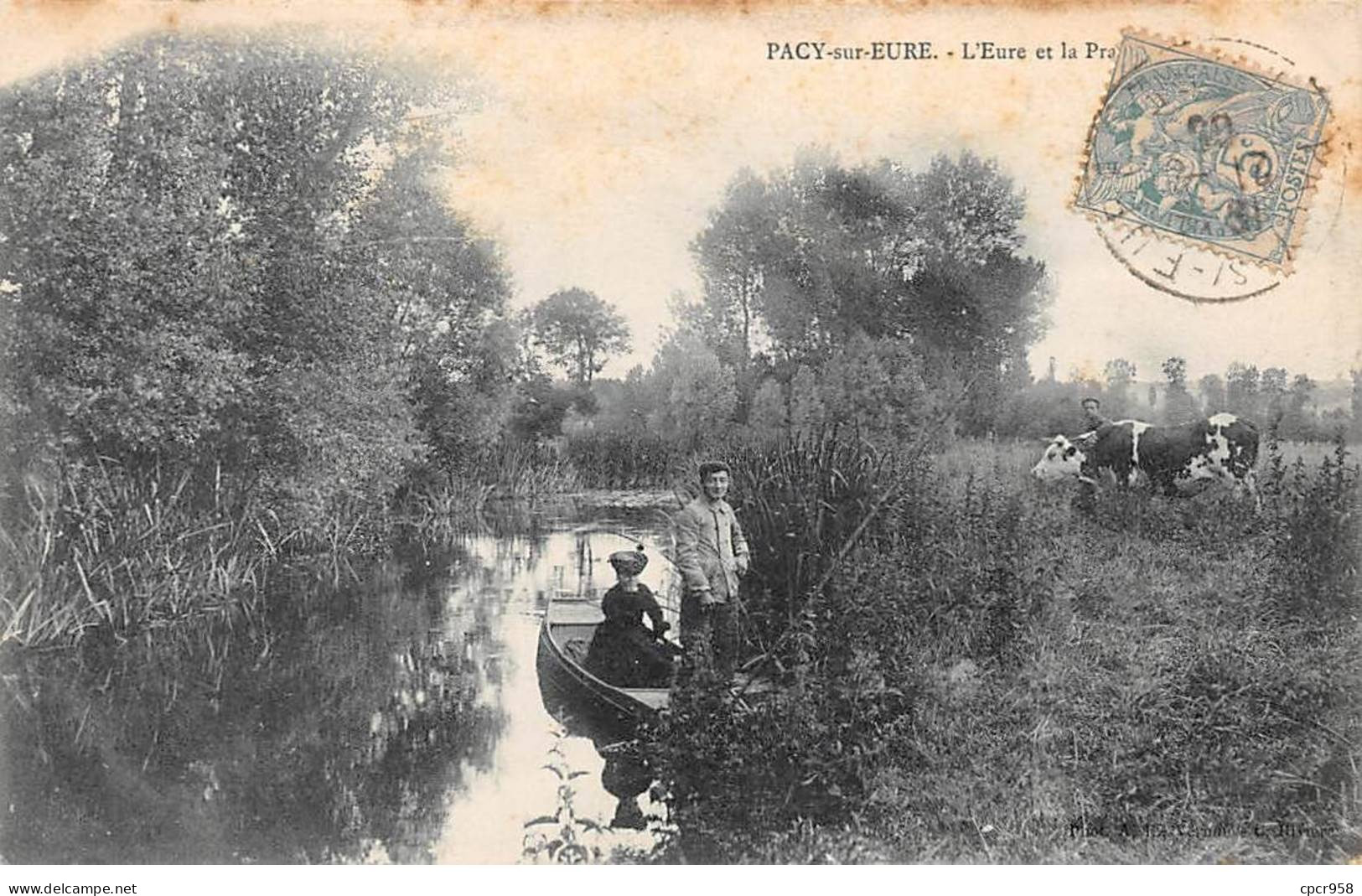 27 - PACY SUR EURE - SAN48768 - L'Eure Et La Pra.... - Pacy-sur-Eure