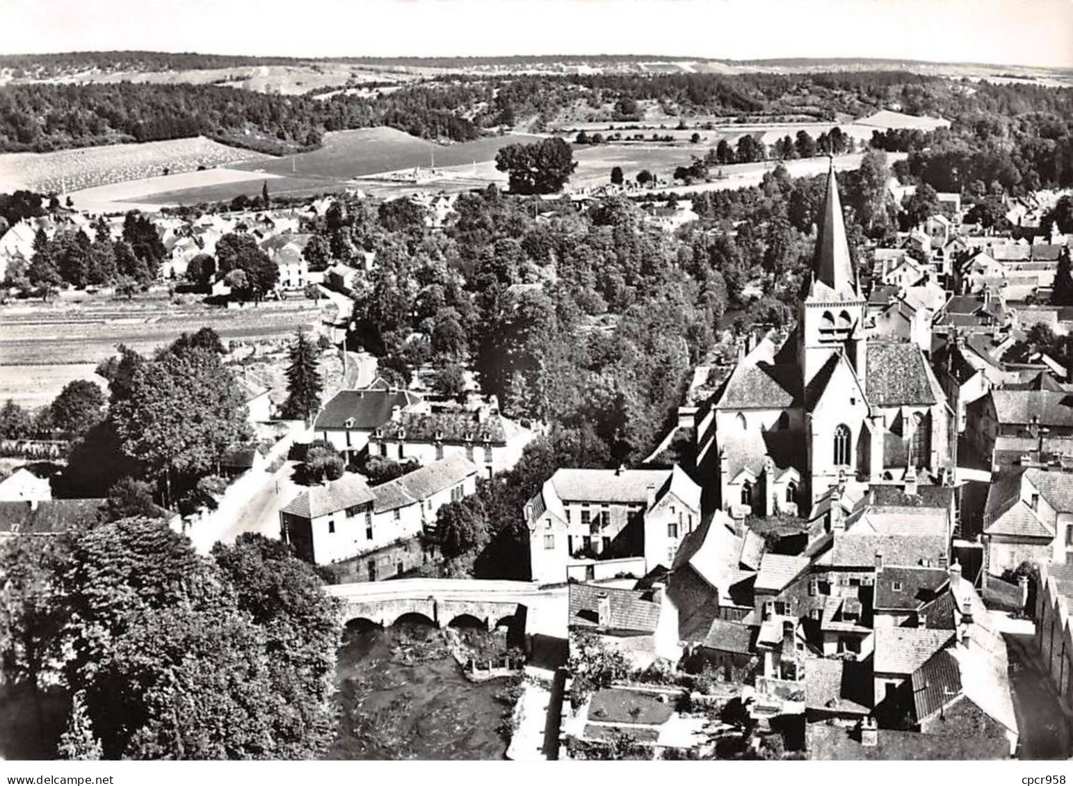 10 . N°sac10201 . Les Riceys . Riceys Haut N°19 . En Avion Au Dessus De . Cpsm 10X15 Cm . Lapie - Les Riceys