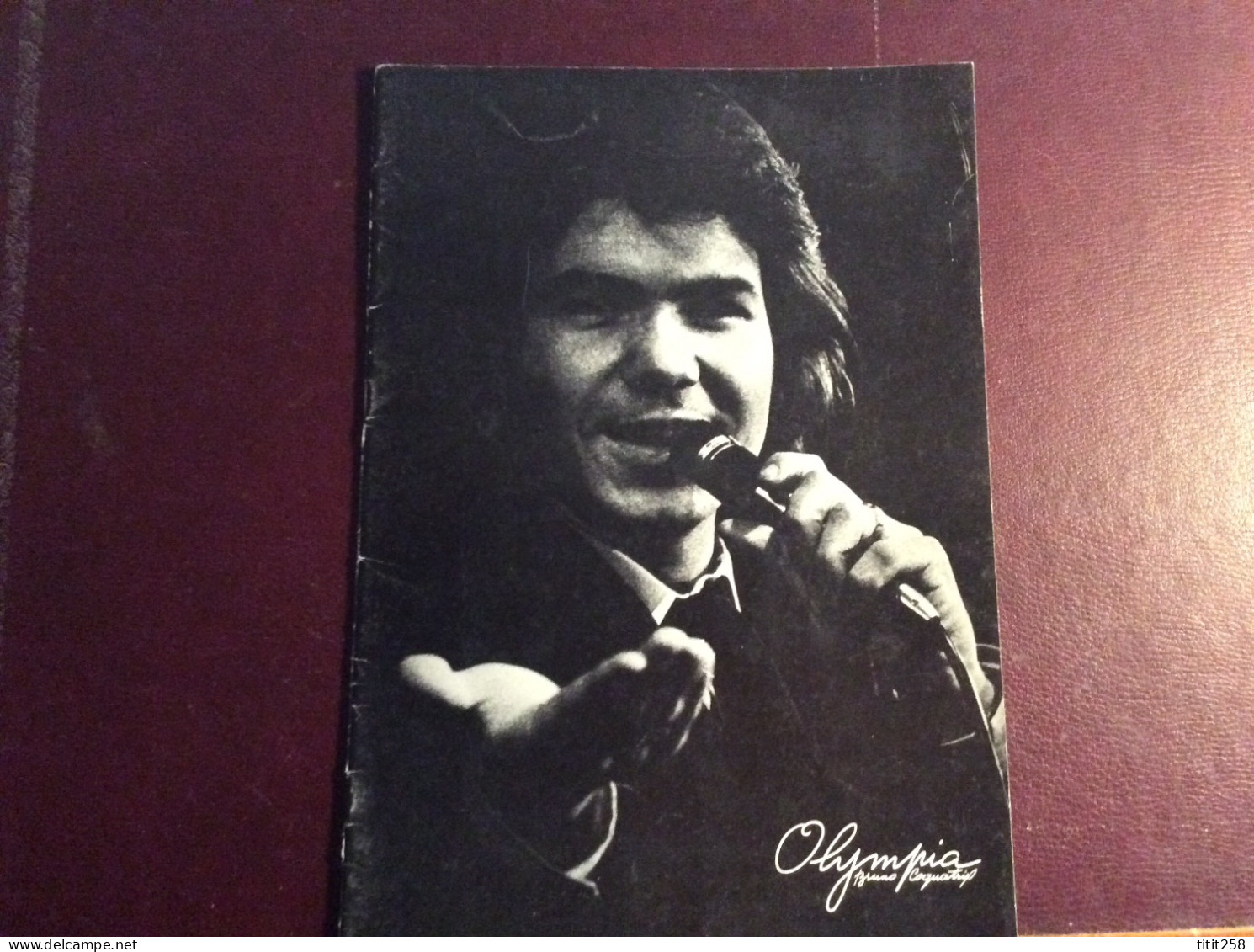 Programme DANIEL GUICHARD OLYMPIA 1975  / 76 / NICOLE RIEU / NESTOR LES Gérardis ( Cirque ) - Programas