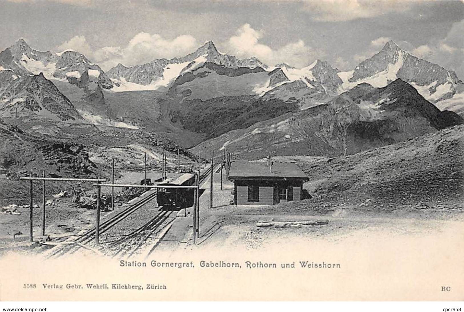 SUISSE - SAN49819 - Station Gornergat - Gabelhorn - Rothorn Und Weisshorn - Otros & Sin Clasificación