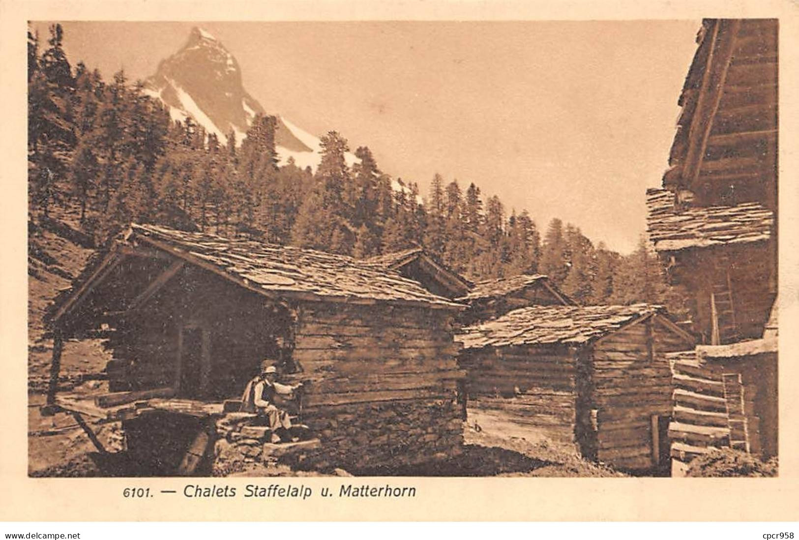 SUISSE - SAN49823 - Chalets Staffelap U. Matterhorn - Andere & Zonder Classificatie