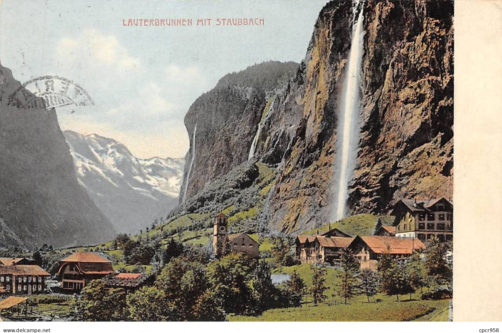 SUISSE - SAN49831 - Lauterbrunnen Mit Staubbach - Andere & Zonder Classificatie