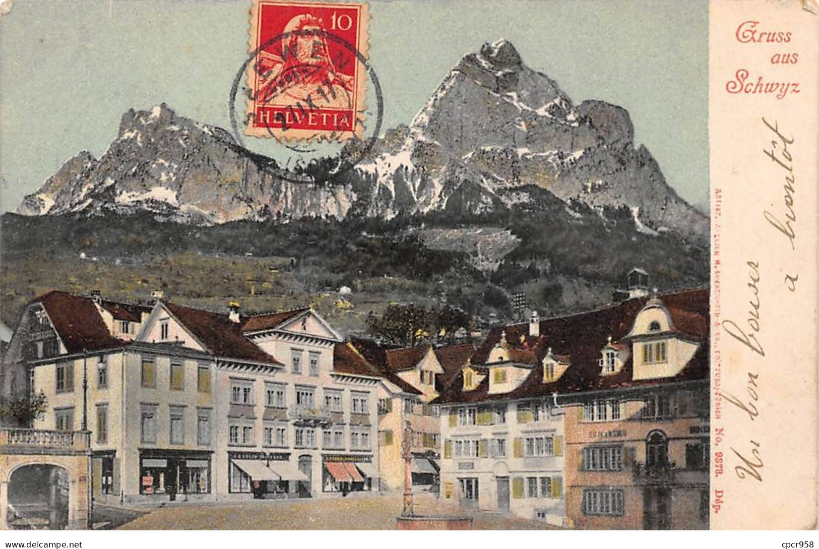 SUISSE - SAN49840 - Gruss Aus Schwyz - Andere & Zonder Classificatie