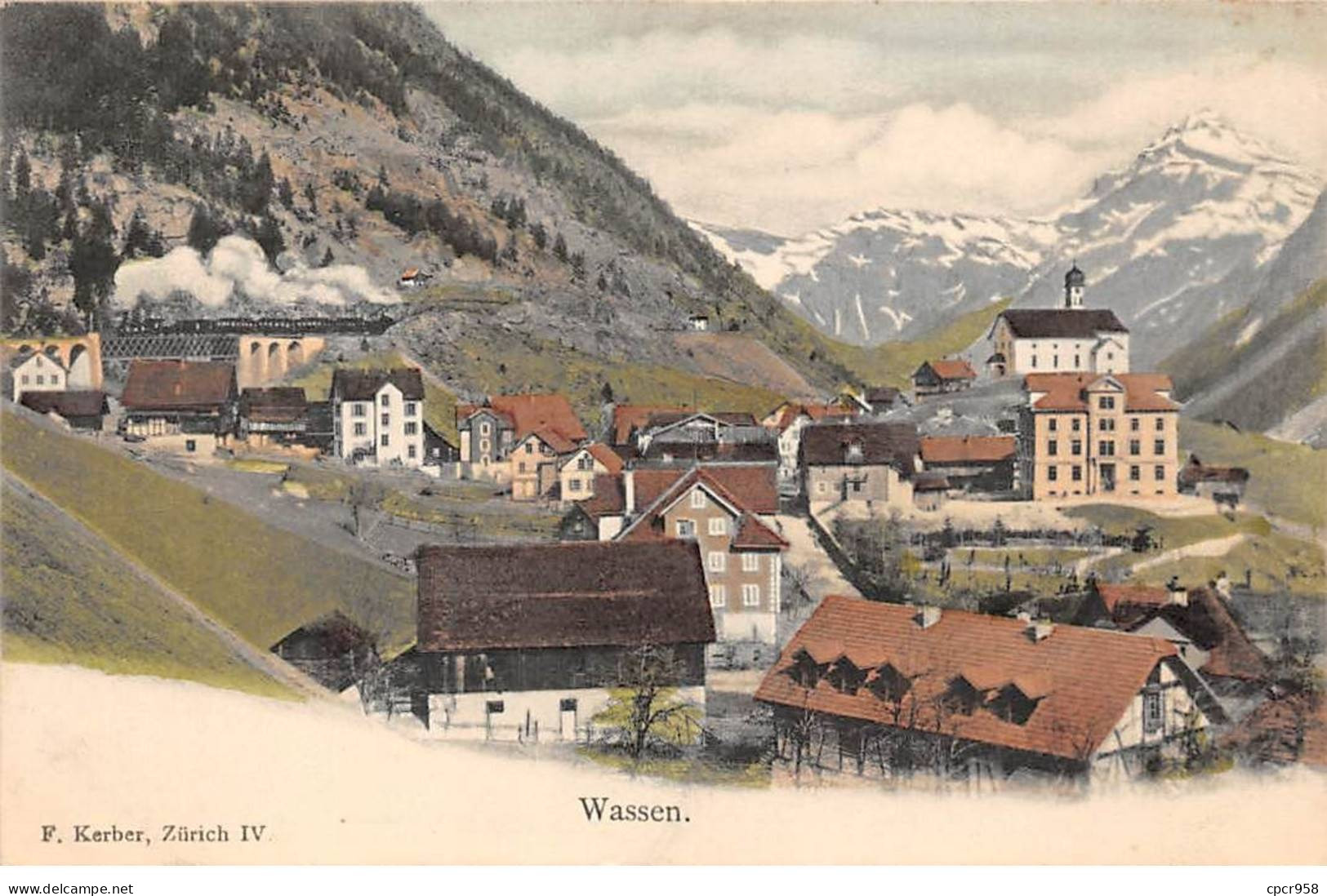 SUISSE - SAN49832 - Wassen - Sonstige & Ohne Zuordnung