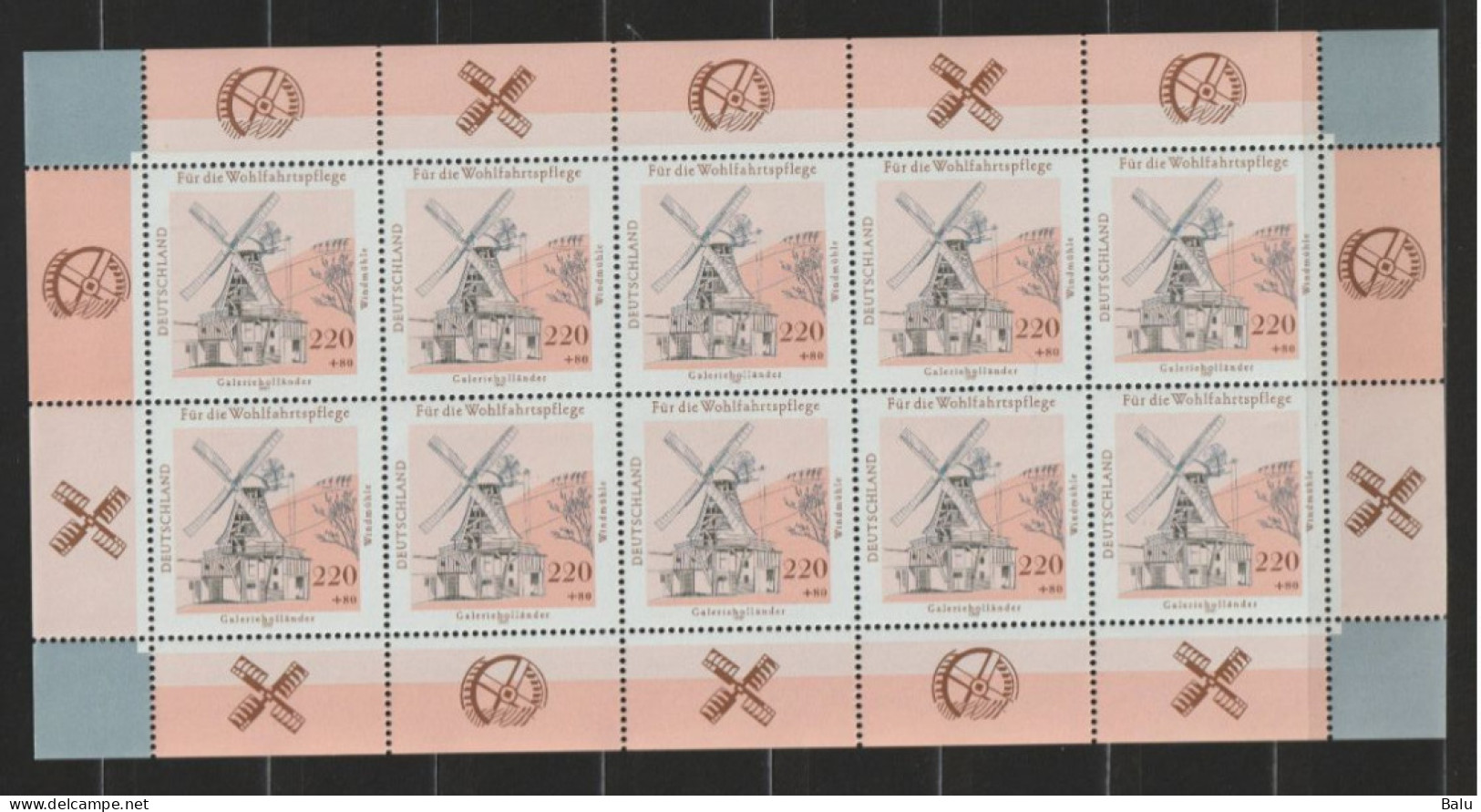 Bund 1997 Michel Nr.n 1948-52 ** KB, Michel 150,-€, Zehnerbogensatz, 6 Scans - Neufs