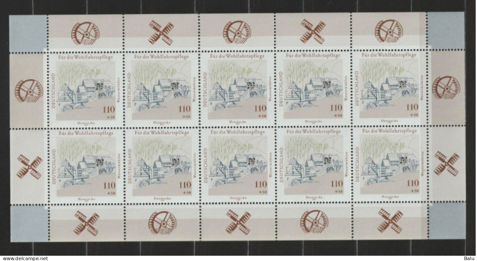 Bund 1997 Michel Nr.n 1948-52 ** KB, Michel 150,-€, Zehnerbogensatz, 6 Scans - Ungebraucht