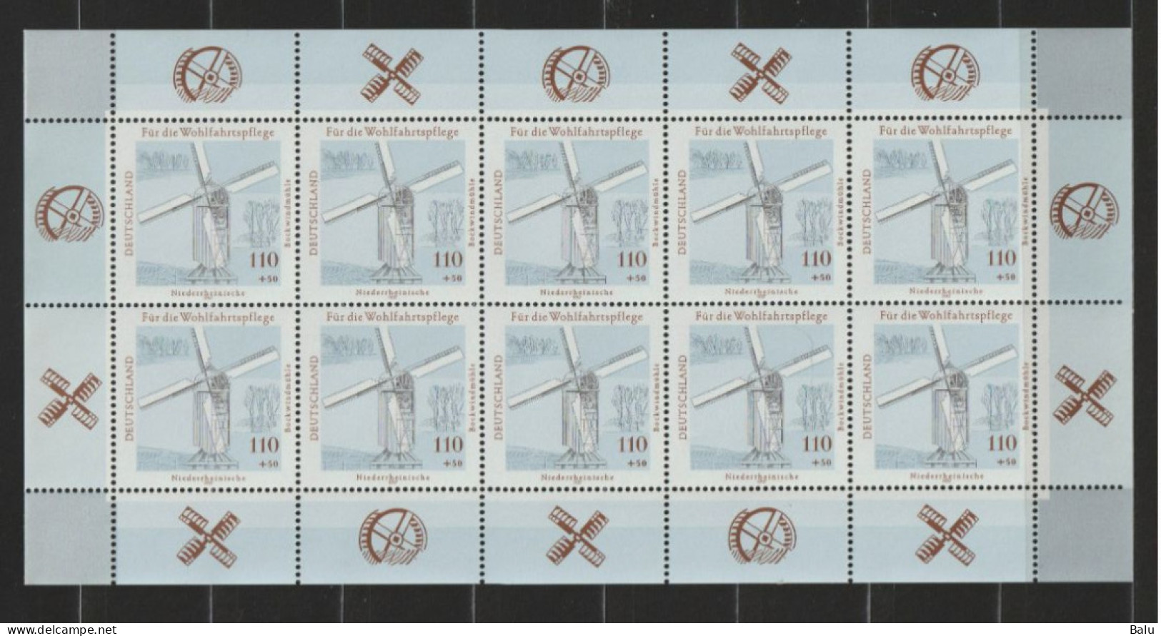 Bund 1997 Michel Nr.n 1948-52 ** KB, Michel 150,-€, Zehnerbogensatz, 6 Scans - Ungebraucht