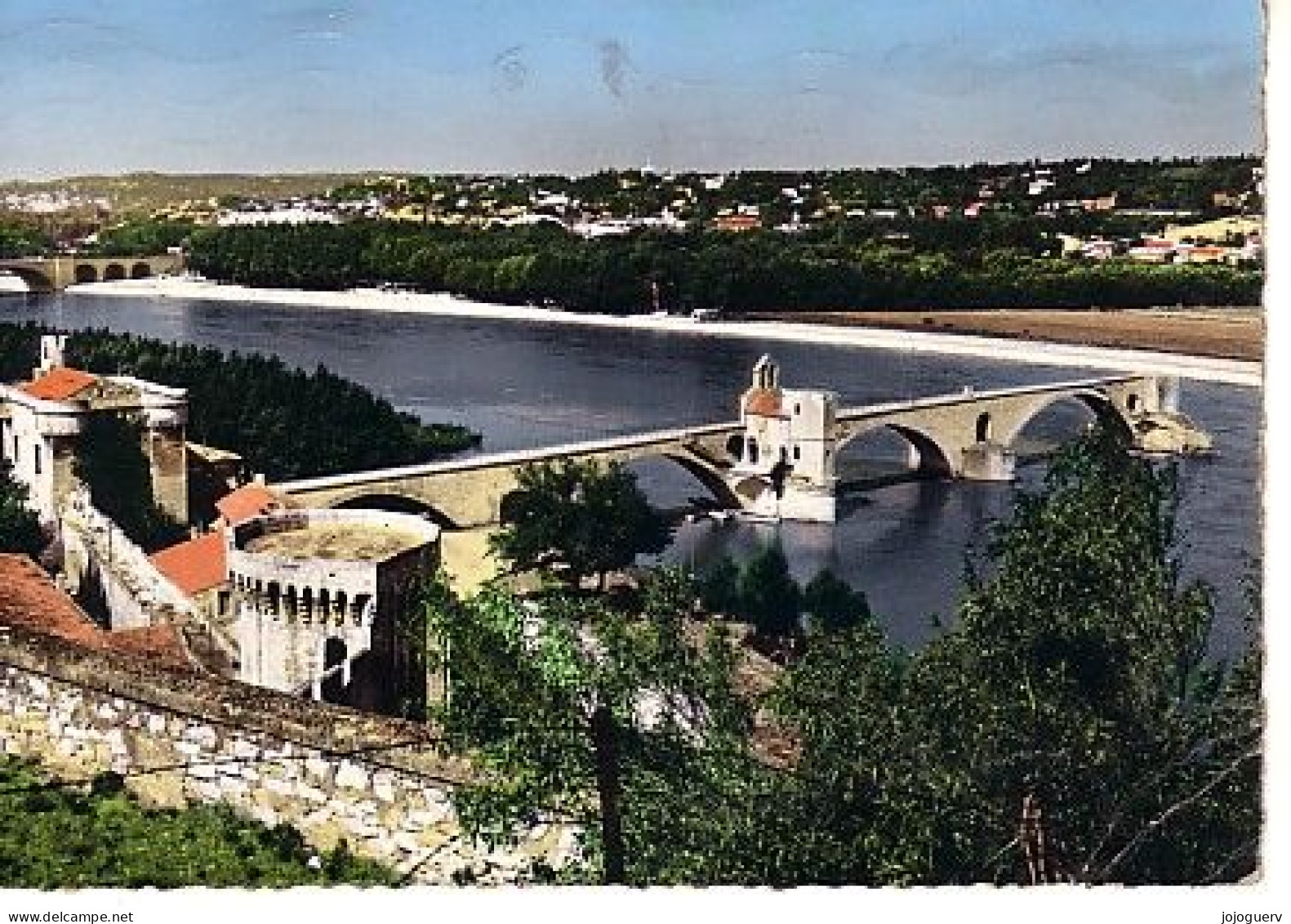 Avignon Le Pont St Bénezet Et Le Rhône ( FM En 1962 - Avignon