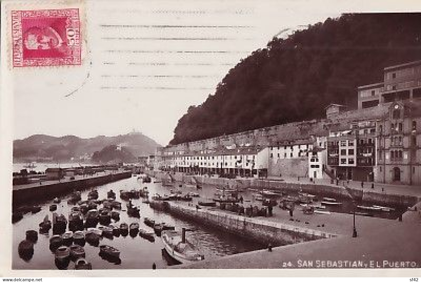 SAN SEBASTIAN            EL PUERTO   + TIMBRE - Guipúzcoa (San Sebastián)