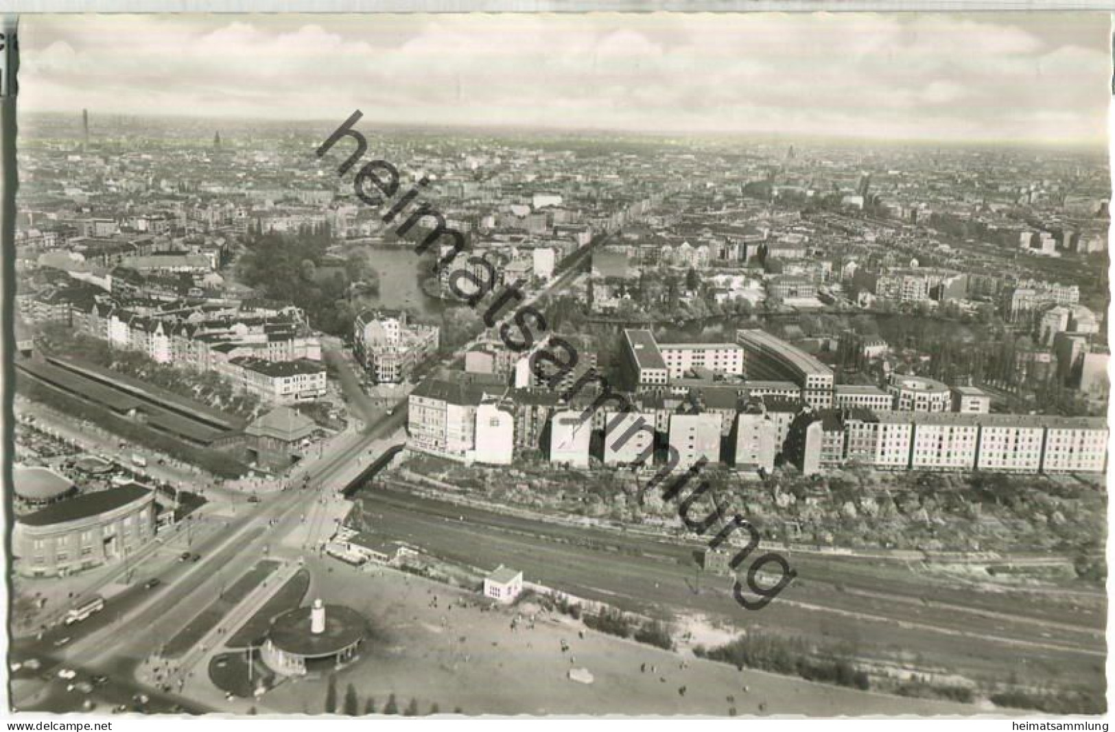 Berlin - Blick Vom Funkturm - Foto-Ansichtskarte - Verlag Vetter & Huffert Berlin-Schöneberg - Charlottenburg