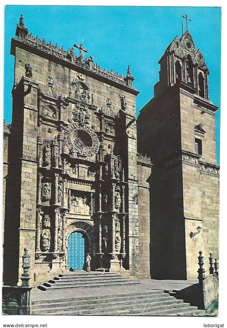 FACHADA DE LA CATEDRAL / FAÇADE DE LA CATHÉDRALE / FRONTAGE OF THE CATHEDRAL.- PONTEVEDRA - ( ESPAÑA ) - Iglesias Y Catedrales