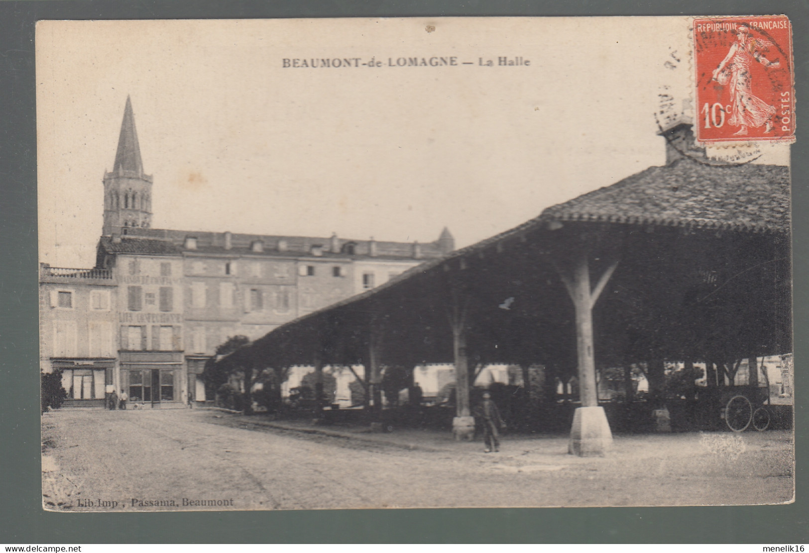 CP - 82 - Beaumont-de-Lomagne - La Halle - Beaumont De Lomagne