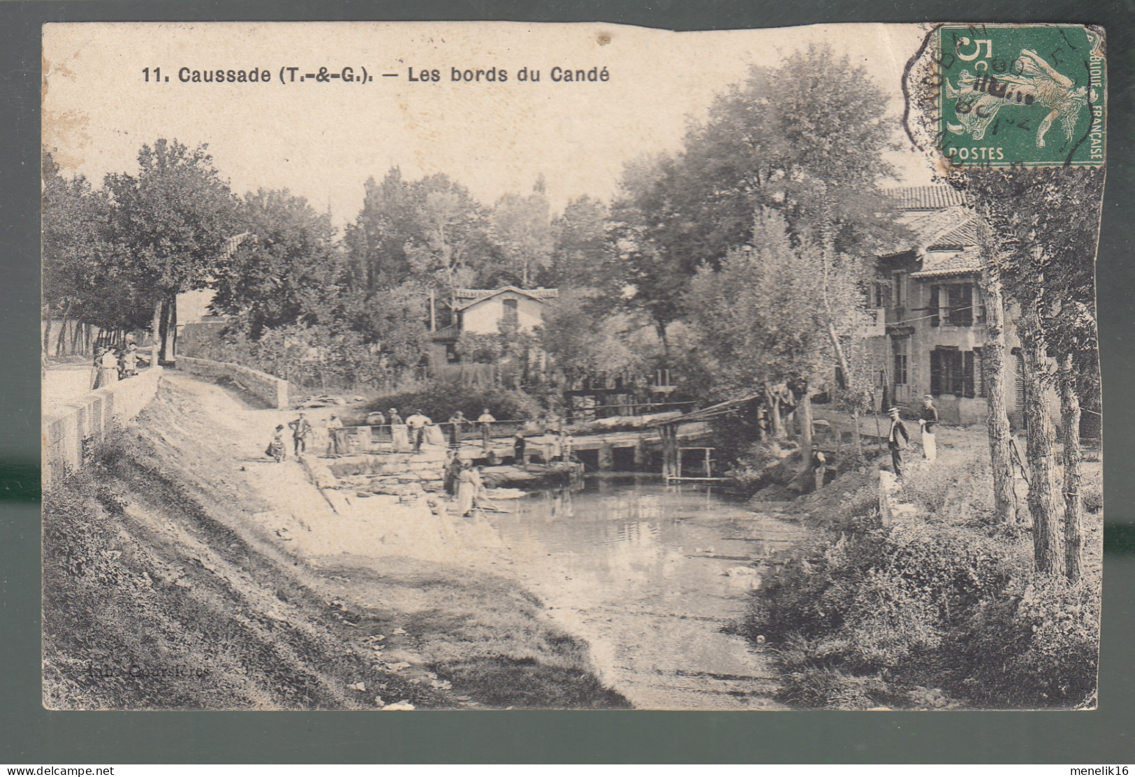 CP - 82 - Caussade - Bords Du Candé - Caussade