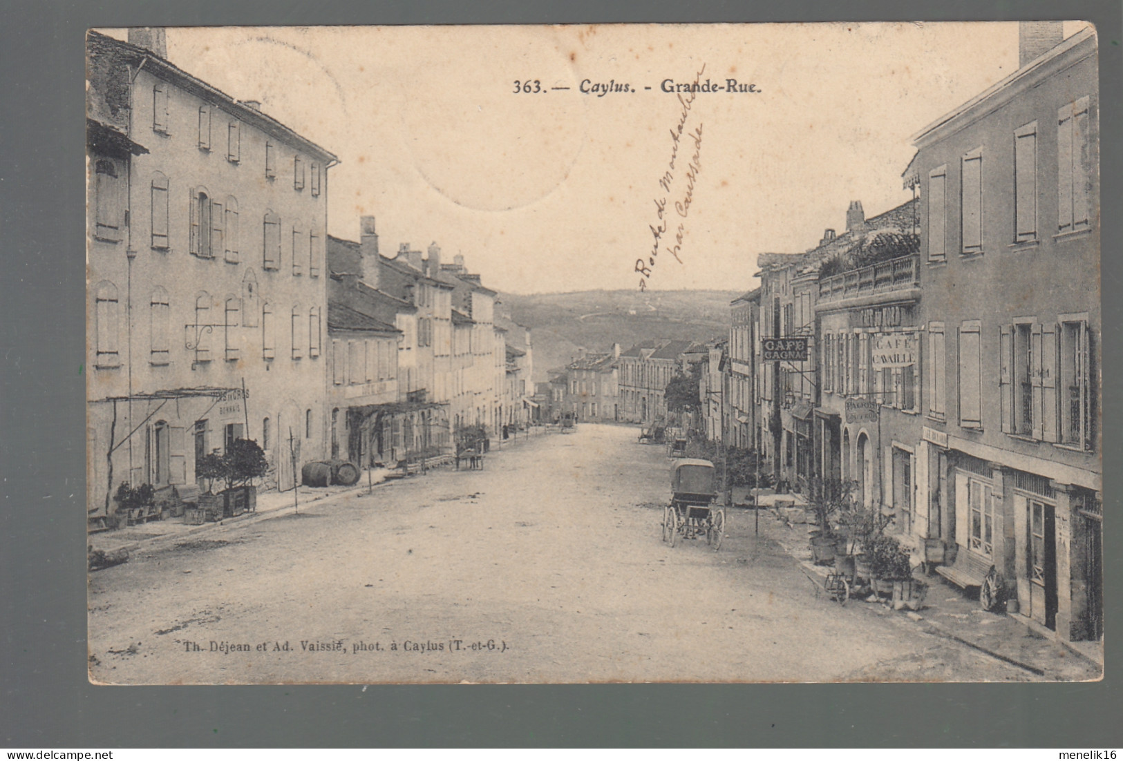 CP - 82 - Caylus - Grande-Rue - Caylus