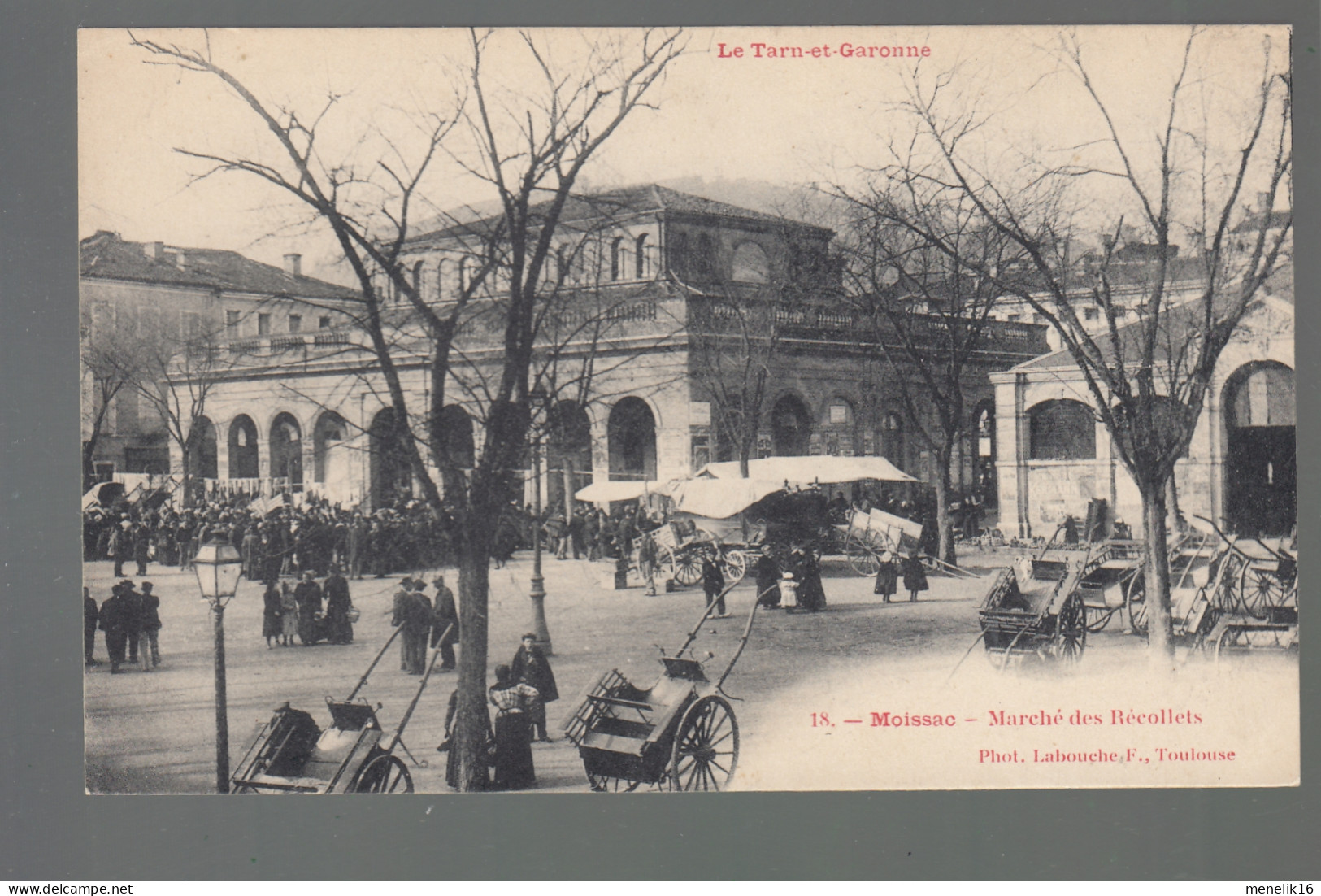 CP - 82 - Moissac - Marché Des Récollets - Moissac