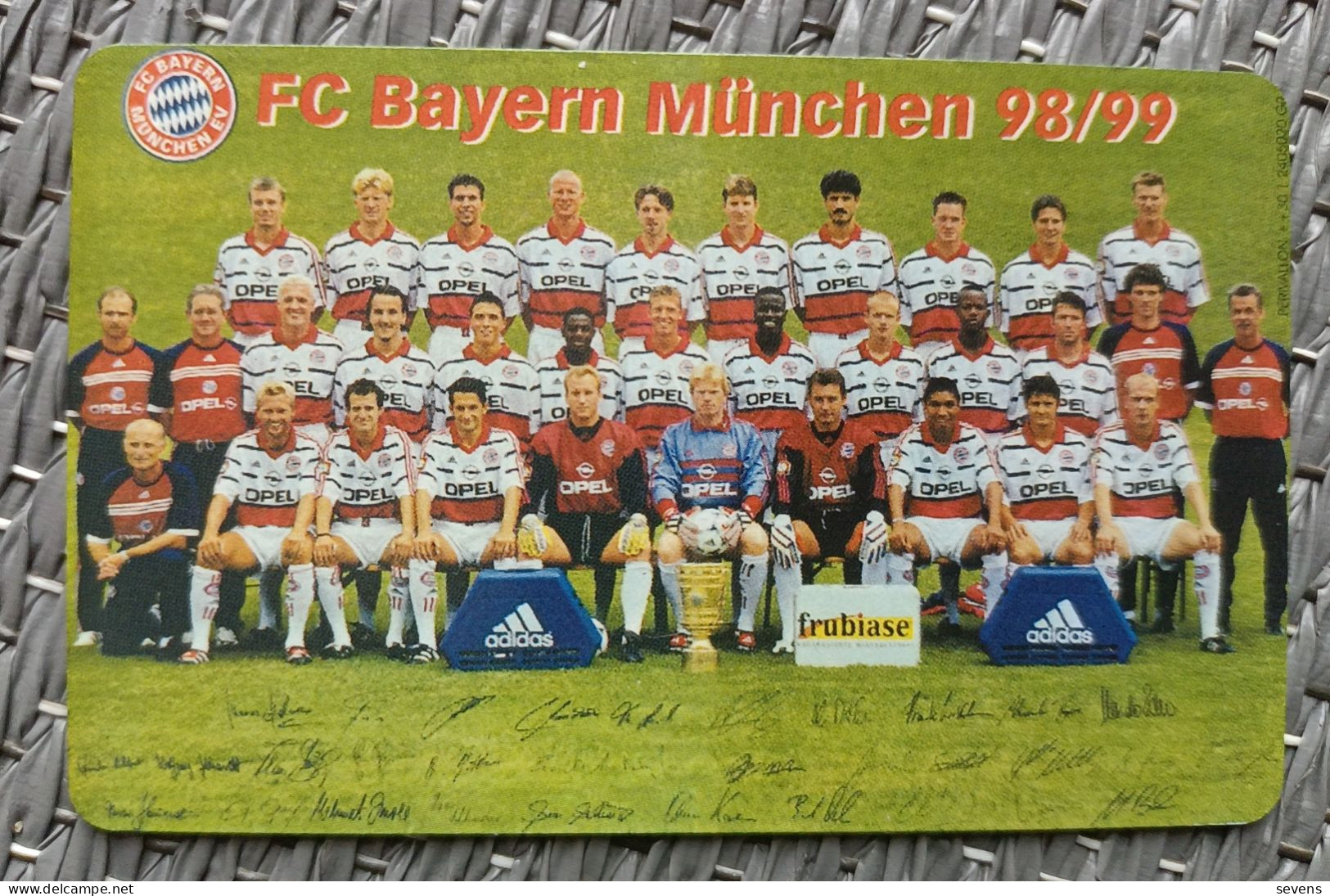 0 Units Chip Phonecard, FOOTBALL CLUB Of FC BAYERN MUNCHEN 98/99, MINT ,1000pcs, For Collecting Only - Grecia