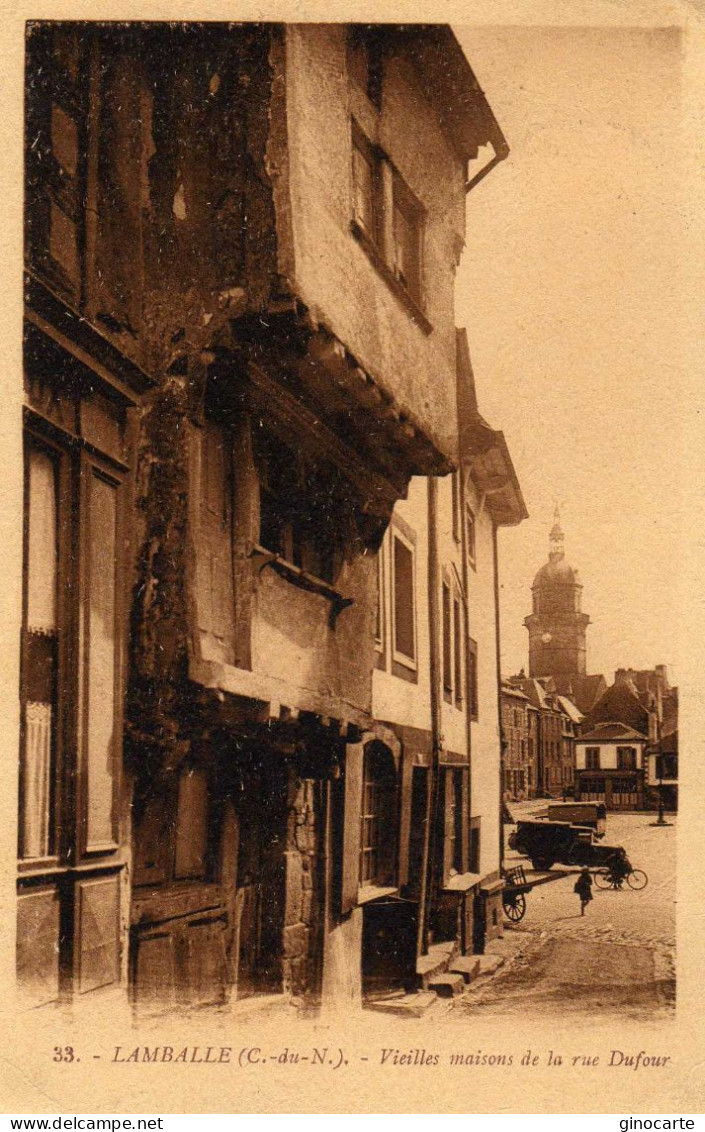 Lamballe Vieille Maison De La Rue Dufour - Lamballe