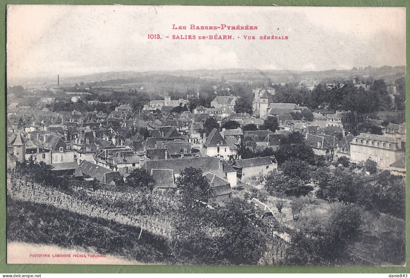 CPA  - PYRÉNÉES ATLANTIQUES - SALIES DE BÉARN - VUE GÉNÉRALE - Salies De Bearn