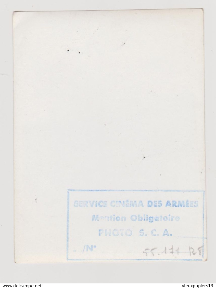 Photo Originale 1955/60 Groupe Légionnaires En Marche Algérie AFN Période Guerre - Cinéma Des Armées - Légion étrangère - Oorlog, Militair